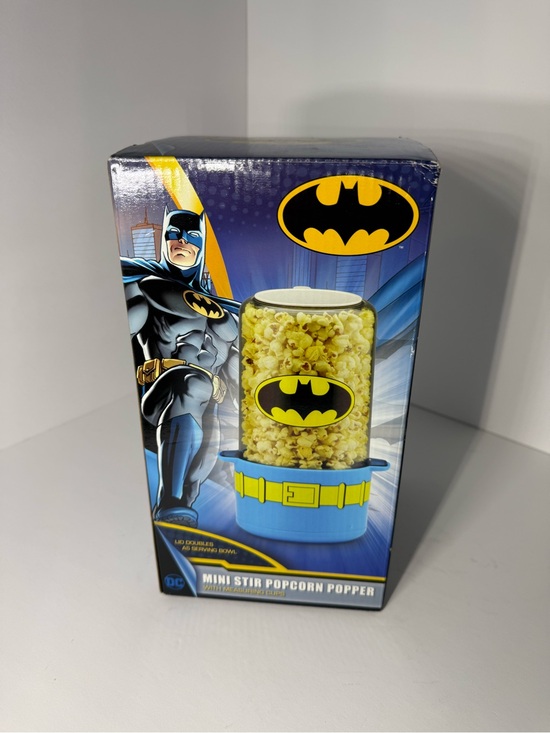 Batman Other - Batman Blue and Yellow Mini Popcorn Stirrer